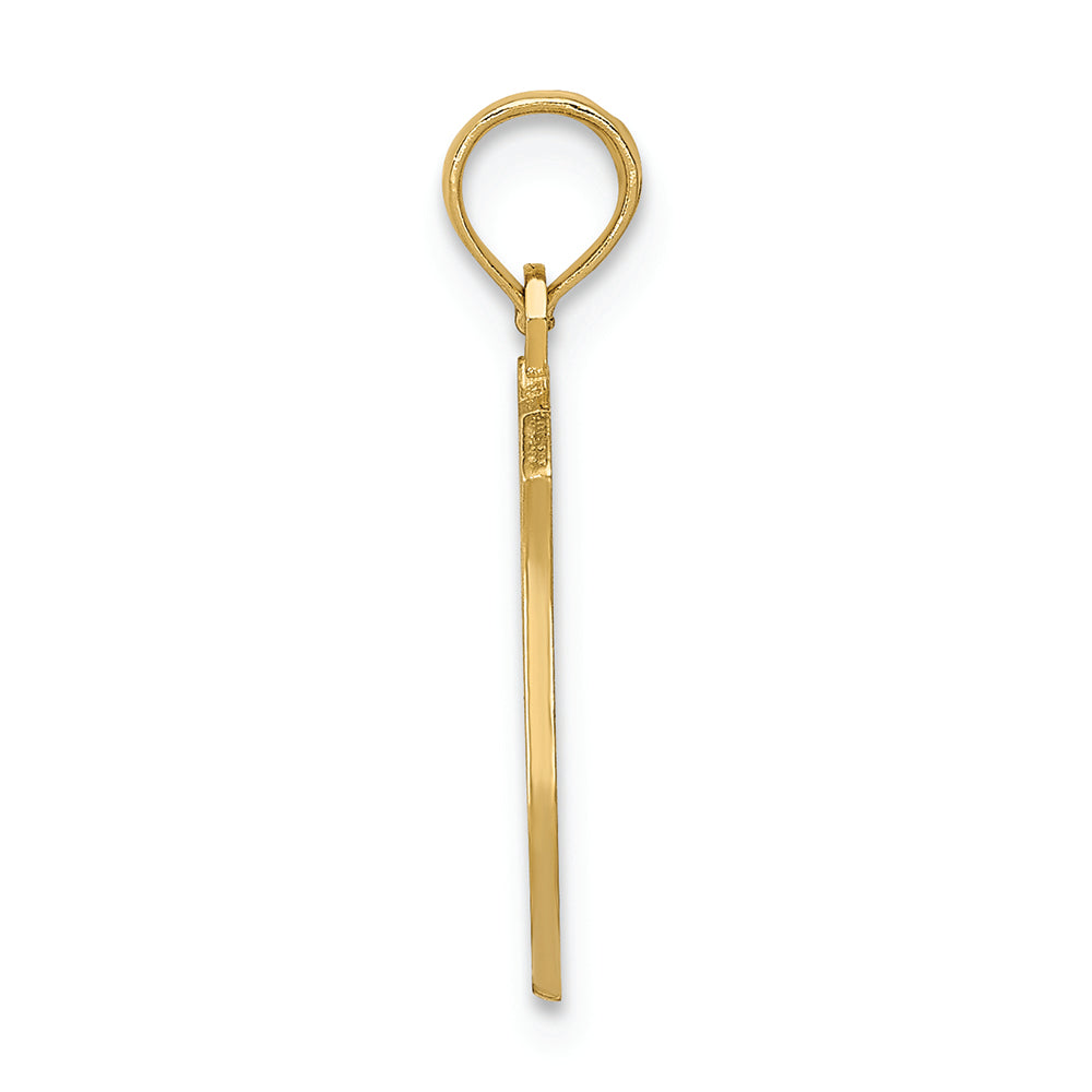 FJC Finejewelers 14k Yellow Gold Police Badge Charm