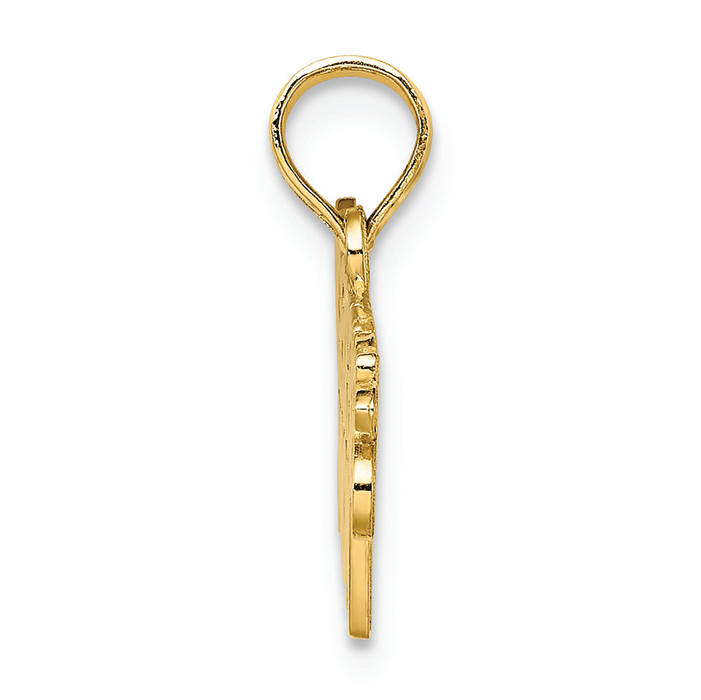 FJC Finejewelers 14k Yellow Gold Police Officer's Mom Charm