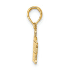 FJC Finejewelers 14k Yellow Gold Fireman's Daughter Charm