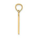 FJC Finejewelers 14k Yellow Gold #1teacher Charm