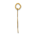 FJC Finejewelers 14k Yellow Gold Polished Treble Clef Charm