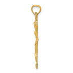 FJC Finejewelers 14k Yellow Gold Ballerina Charm