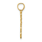 FJC Finejewelers 14k Yellow Gold Polished Dancer Charm