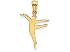 FJC Finejewelers 14k Yellow Gold Polished Dancer Charm