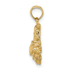 FJC Finejewelers 14k Yellow Gold 3d Cancer Zodiac Charm
