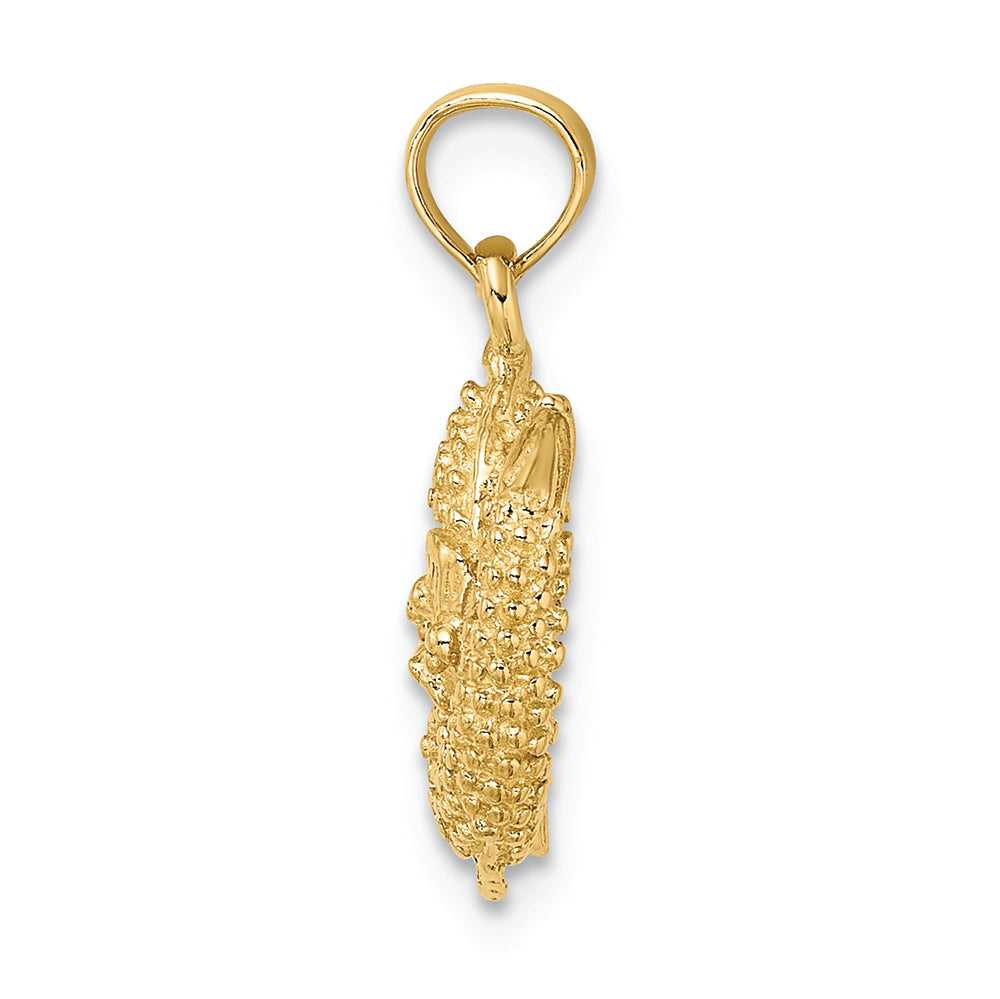 FJC Finejewelers 14k Yellow Gold 3d Pisces Zodiac Charm