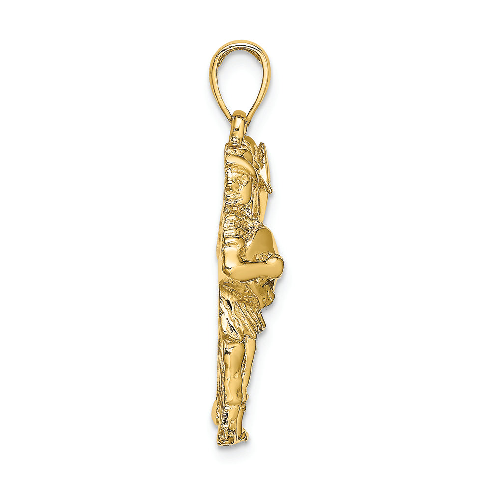 FJC Finejewelers 14k Yellow Gold Large Gemini Zodiac Charm