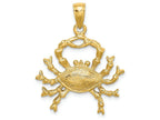 FJC Finejewelers 14k Yellow Gold Large Cancer Zodiac Charm