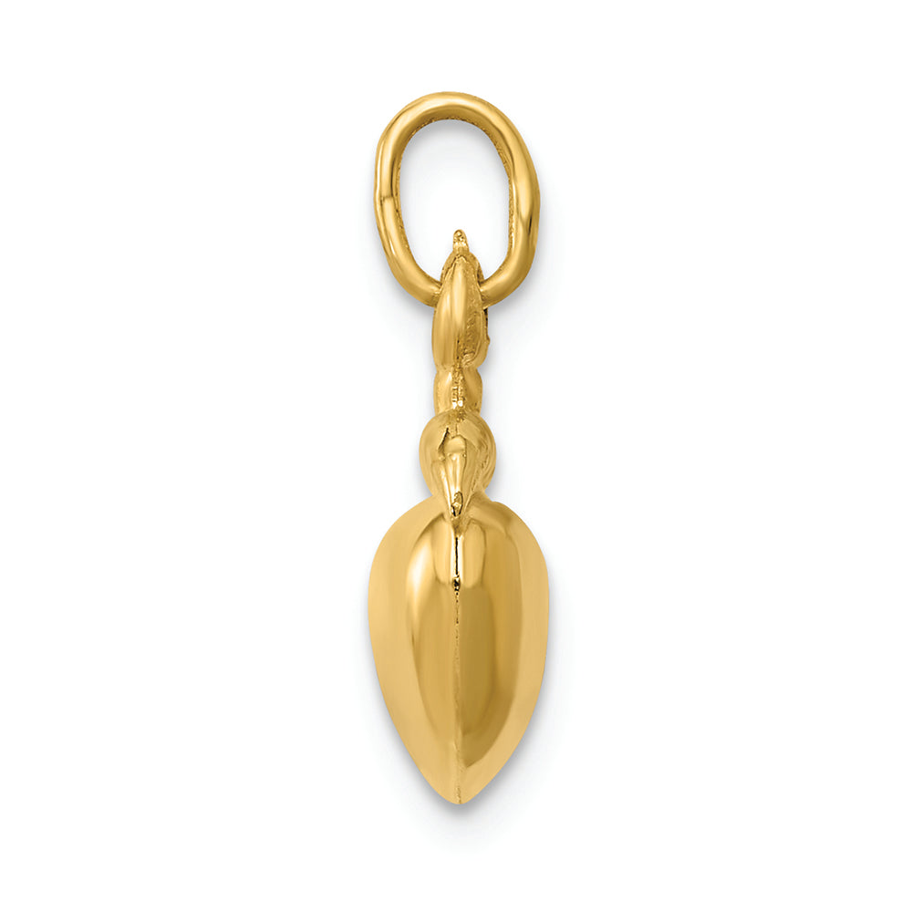 FJC Finejewelers 14k Yellow Gold Apple Charm