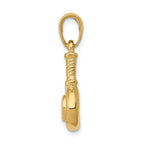 FJC Finejewelers 14k Yellow Gold 3d Blow Dryer Charm