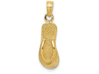 FJC Finejewelers 14k Yellow Gold Single Flip-flop Charm