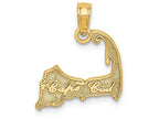 FJC Finejewelers 14k Yellow Gold Cape Cod Charm