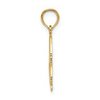 FJC Finejewelers 14k Yellow Gold Aloha Palm Tree Charm