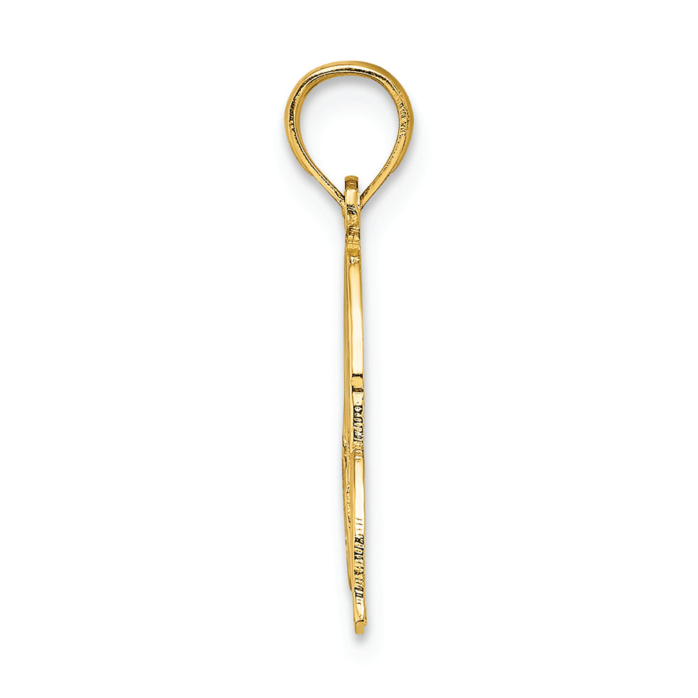 FJC Finejewelers 14k Yellow Gold Aloha Palm Tree Charm