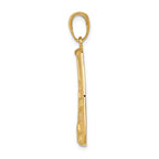 FJC Finejewelers 14k Yellow Gold Southern Most Point Usa Key West Charm