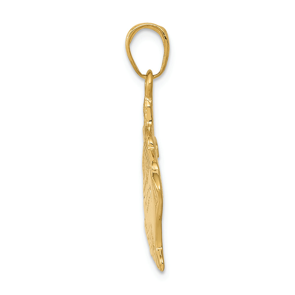 FJC Finejewelers 14k Yellow Gold Cruise Ship Charm