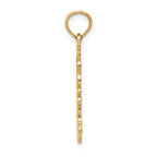 FJC Finejewelers 14k Yellow Gold Double Palm Trees Charm