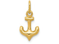 FJC Finejewelers 14k Yellow Gold Anchor Charm