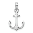 FJC Finejewelers 14k White Gold 3d Anchor Charm
