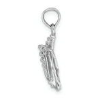FJC Finejewelers 14k White Gold White Conch Shell Charm
