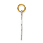 FJC Finejewelers 14k Yellow Gold Polished Taken Charm