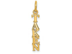 FJC Finejewelers 14k Yellow Gold Polished Taken Charm