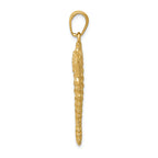 FJC Finejewelers 14k Yellow Gold 3d Seahorse Charm