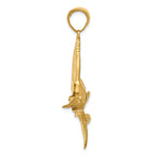 FJC Finejewelers 14k Yellow Gold Sailfish Charm