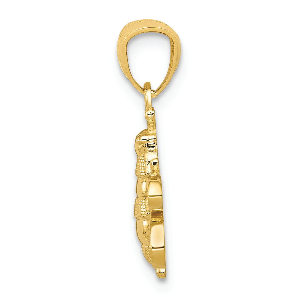 FJC Finejewelers 14k Yellow Gold Polished Bee Charm