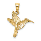FJC Finejewelers 14k Yellow Gold Hummingbird Charm