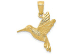 FJC Finejewelers 14k Yellow Gold Hummingbird Charm