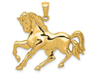 FJC Finejewelers 14k Yellow Gold Horse Galloping Charm