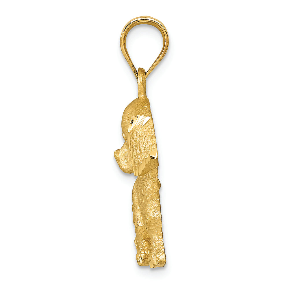 FJC Finejewelers 14k Yellow Gold Dog Charm