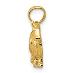 FJC Finejewelers 14k Yellow Gold Collie Dog Charm