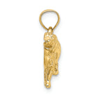 FJC Finejewelers 14k Yellow Gold Dalmatian Dog Charm
