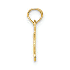 FJC Finejewelers 14k Yellow Gold I Love My Cats Charm