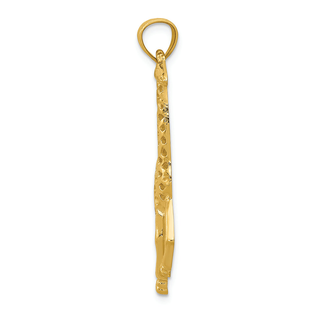 FJC Finejewelers 14k Yellow Gold Giraffe Charm