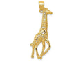 FJC Finejewelers 14k Yellow Gold Giraffe Charm