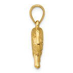 FJC Finejewelers 14k Yellow Gold 3d Elephant Charm