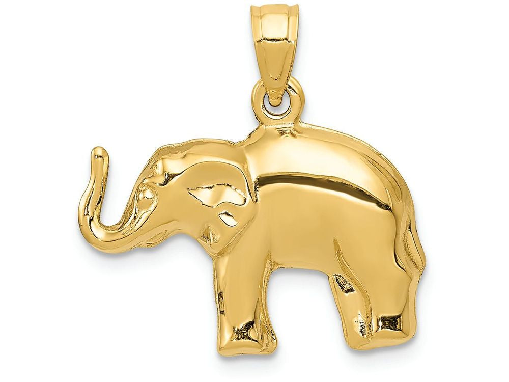 FJC Finejewelers 14k Yellow Gold Elephant Charm