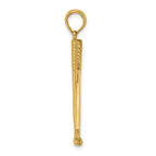 FJC Finejewelers 14k Yellow Gold 3d Double Golf Clubs with Ball Charm