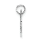 FJC Finejewelers 14k White Gold Megaphone with Handle Charm