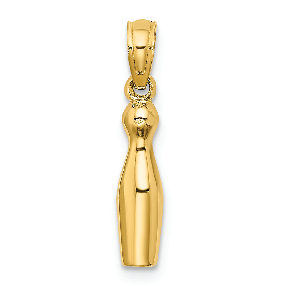 FJC Finejewelers 14k Yellow Gold 3d Bowling Charm