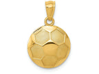 FJC Finejewelers 14k Yellow Gold Soccer Ball Charm