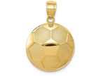 FJC Finejewelers 14k Yellow Gold Soccer Ball Charm
