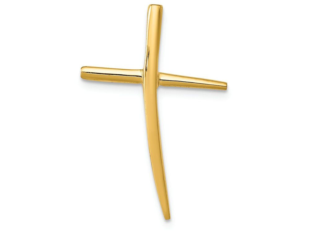 FJC Finejewelers 14k Yellow Gold Polished Cross Charm
