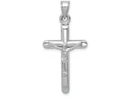 FJC Finejewelers 14k White Gold Crucifix Charm