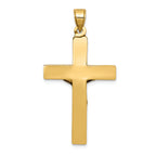 FJC Finejewelers 14k Yellow Gold Polished Crucifix Charm