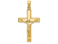 FJC Finejewelers 14k Yellow Gold Polished Crucifix Charm