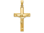 FJC Finejewelers 14k Yellow Gold Polished Crucifix Charm
